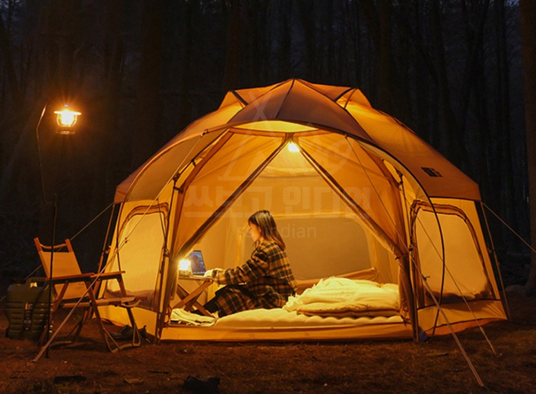비바돔 감성 원터치 돔 텐트