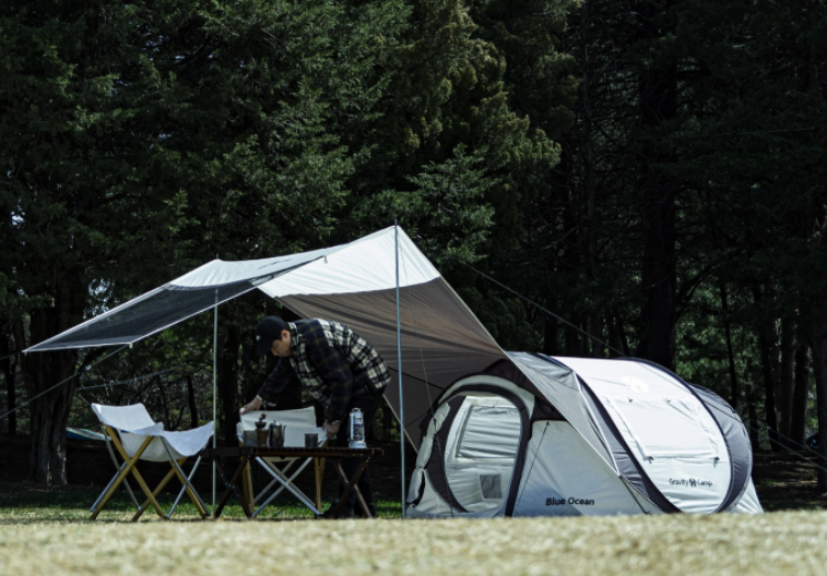 그라비티캠프 캠핑 원터치 텐트