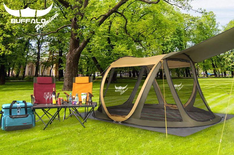 버팔로 프리마 원터치 대형 텐트