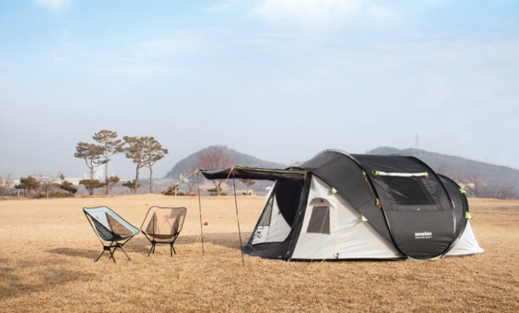 스노우라인 원터치 텐트
